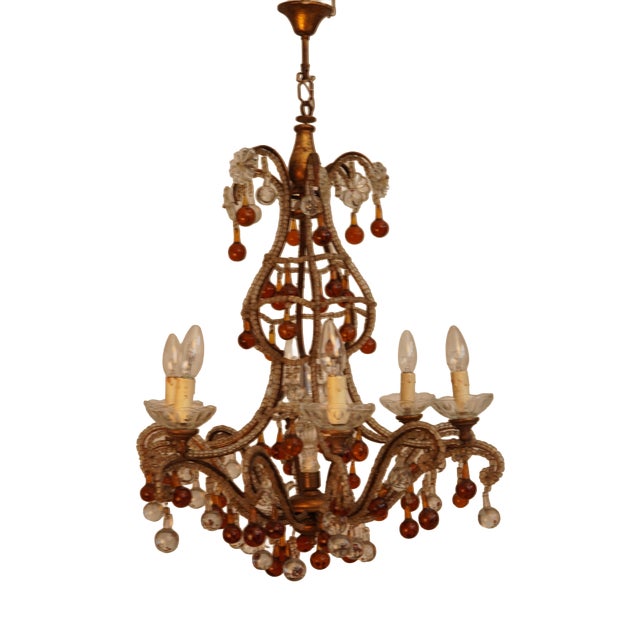 Antique Murano Chandelier, 1890s For Sale