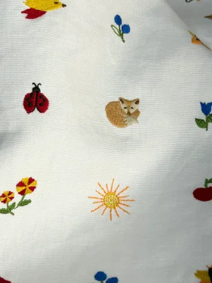 Schumacher "Tiny Things” Embroidery– 8.25 Yards