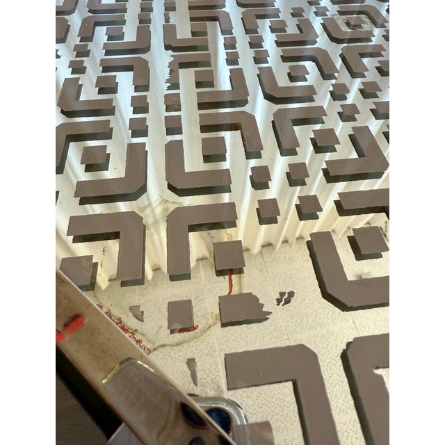 Mid-Century Modern Italian Chrome and Mirrored Glass Placemat Serving Trays by Tommaso Barbi, 1970s, Set of 4 For Sale - Image 13 of 18