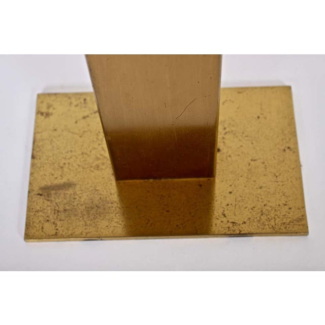 1970s George Kovacs Brass "Skyscraper" Lamp For Sale - Image 9 of 12