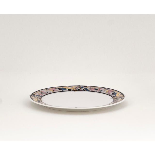 1980s Cantana Najade Porcelain Plate from Fürstenberg, 1980s For Sale - Image 5 of 9