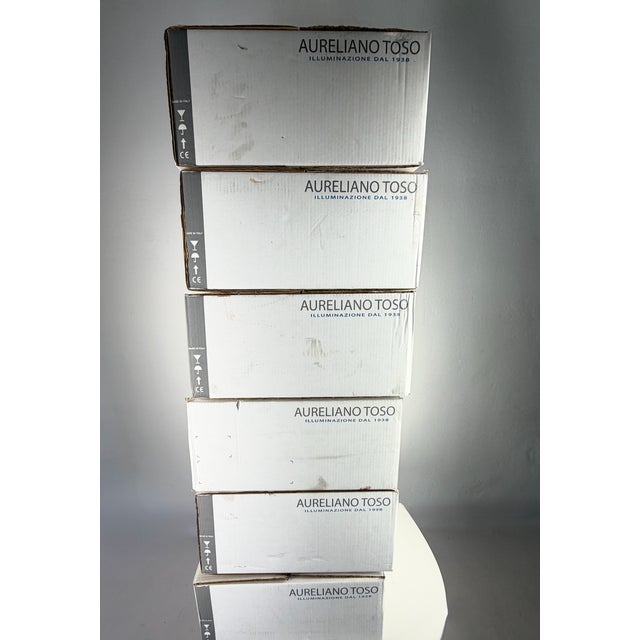 2000 - 2009 Vintage Italian Glass Wall Lamp by Aureliano Toso for Aureliano Toso, 2000s For Sale - Image 5 of 9