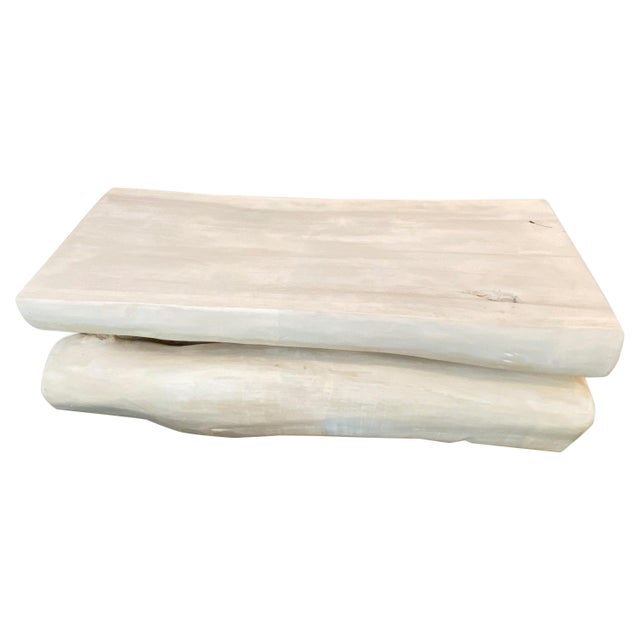 Andrianna Shamaris St. Barts Reclaimed Teak Wood Coffee Table or Bench For Sale - Image 15 of 18