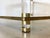 Gold Brass and Acrylic Glass Coffee Table, 1970s For Sale - Image 8 of 9