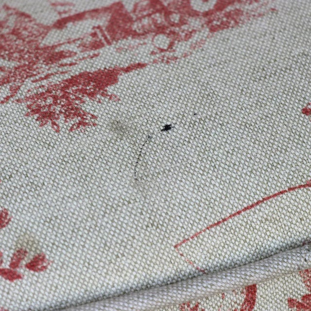 Textile Vintage Decorative Fabric Chair For Sale - Image 7 of 15