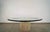 1970s 1970’s Hollywood Regency Artedi Style Travertine & Brass Coffee Table For Sale - Image 5 of 12