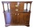 Mid-Century Heritage Henredon Mahogany Rolling Dry Bar Server For Sale