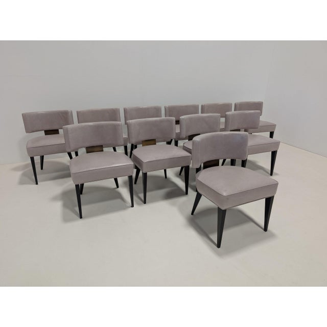 Lafon Dining Chairs by Rupert Bevan, Set of 11 For Sale - Image 3 of 18