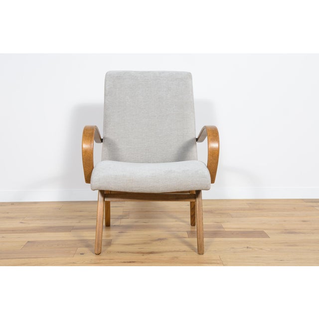 Set of Model 53 Armchairs by Jaroslav Smidek for Ton, 1960s For Sale - Image 11 of 18