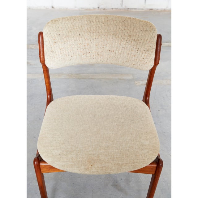 No. 49 Dining Chairs by Erik Buch for O. D. Møbler, 1970s, Set of 4 For Sale - Image 4 of 18