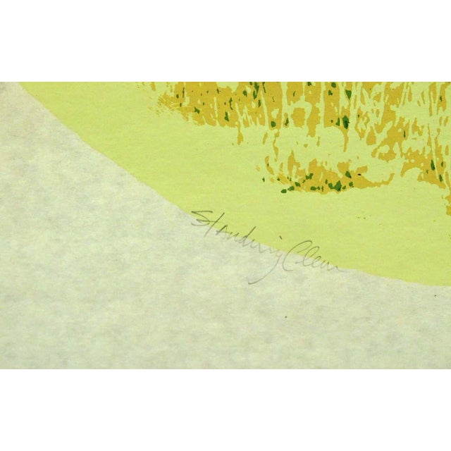 Greg McBride "Standing Clear" Signed Numbered Serigraph Art Deer 1978 For Sale - Image 4 of 4