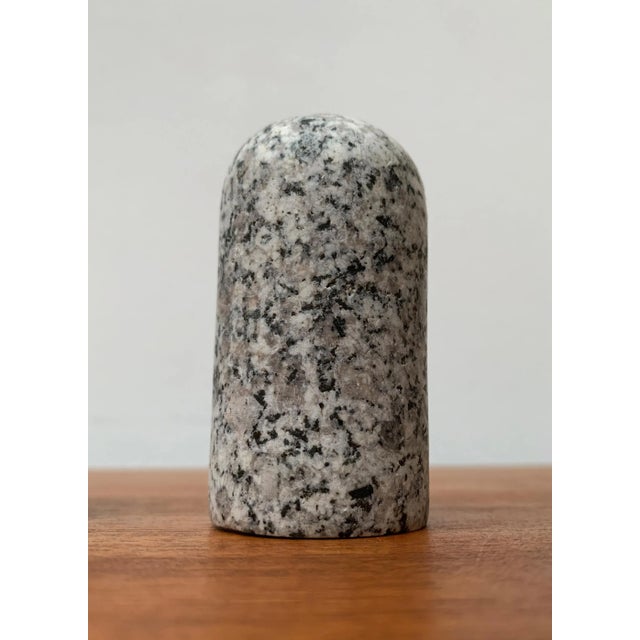 Postmodern Granite Rock Pepper and Salt Shakers, Set of 2 For Sale - Image 10 of 18