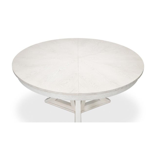 Modern White Oak Dining Table - 70" For Sale - Image 10 of 11