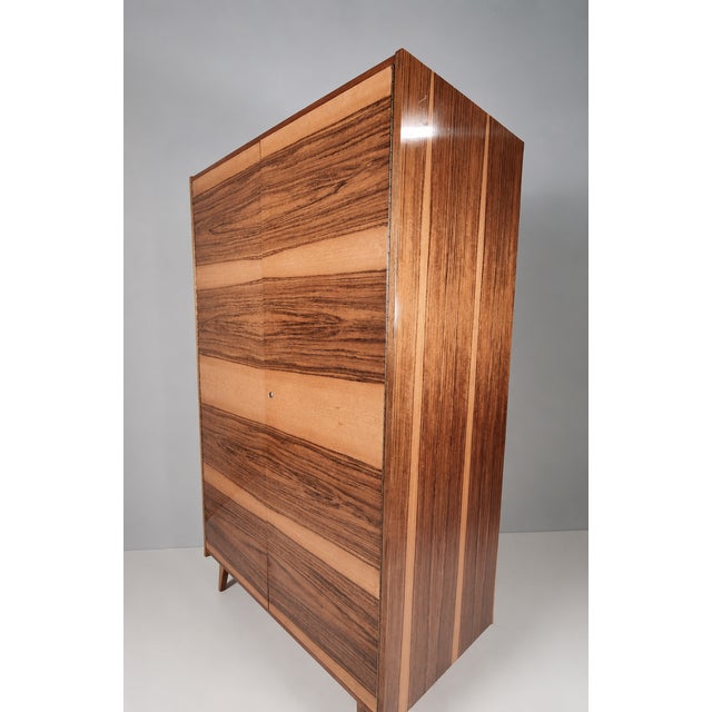 1970s Vintage Wardrobe in Walnut, 1970s For Sale - Image 5 of 13