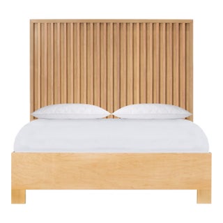 Nova Platform Bed Queen - Natural For Sale