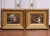 Wood Pair of 19th Century French Pendant Genre Paintings on Board in Carved Frames For Sale - Image 7 of 15