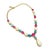 Gemstone Bochic "Capri" Red Ruby & Fire Opal Necklace Set In 18K Gold & Silver For Sale - Image 7 of 11
