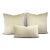 Solid Textured Gray Velvet Pillow Cover For Sale - Image 4 of 7