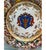 Italian Antique 19c German Porcelain Gold Eagle Armorial Crest Plate W Capodimonte Mark For Sale - Image 3 of 3
