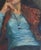 Antique Oil Painting: Young Woman Portrait by Ukrainian Artist Nikolenko 53-42 For Sale - Image 4 of 6