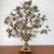 Late 19th Century Napoleon Altar Candelabra with Seven Lights and Flower Bouquet Decoration, 1890 For Sale - Image 5 of 8