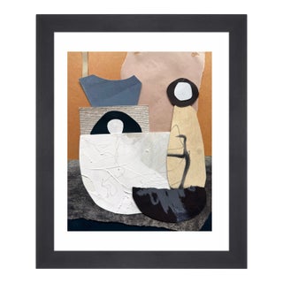 "Memorabilia 8" Original Mixed-Media Collage on Paper by Zac Woodiel For Sale
