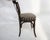 Thonet Bent Wood Cross Back Dining Chair With Caned Seat and Cushion For Sale - Image 4 of 11