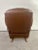 Animal Skin EEnglish Chesterfield Style Brown Leather Tufted Reclining & Rocking Club Chair For Sale - Image 7 of 12
