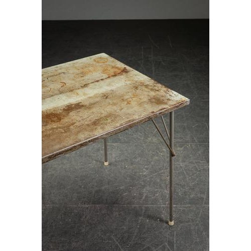 Modernist Table by Wim Rietveld for Gispen For Sale - Image 4 of 15