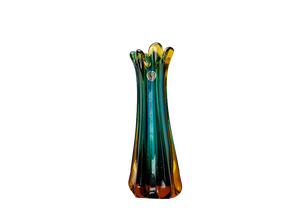 Italian Sommerso Murano Glass Vase attributed to Flavio Poli for Seguso, 1970s