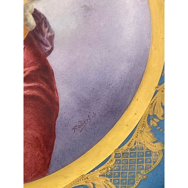 19th Century French 19th Century Neoclassical Porcelain and Gilt Bronze Mounted Table by Fournier For Sale - Image 5 of 10