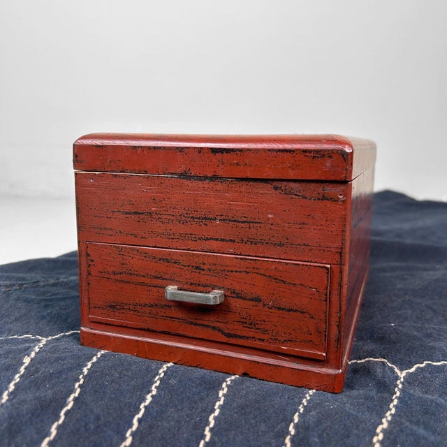 Vintage Japanese Writing Box, 1950s For Sale - Image 3 of 12
