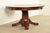 Stickley Brothers Stickley Brothers Antique Mission Oak Arts & Crafts Pedestal Extension Dining Table, Newly Refinished For Sale - Image 4 of 13