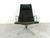 1970s EA124 Lounge Chair in Black Fabric by Charles & Ray Eames for Herman Miller, 1970s For Sale - Image 5 of 12