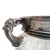 Mid-Century Cut-Pattern Glass Vase with Ornate Metal Mount, 1950s For Sale - Image 4 of 12
