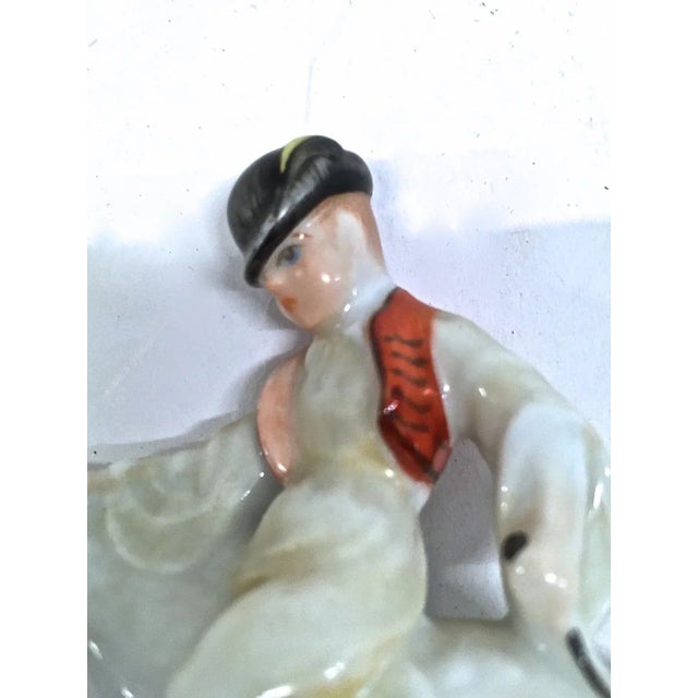 Vintage Herend Boy Riding a Goose Figurine For Sale In Atlanta - Image 6 of 7