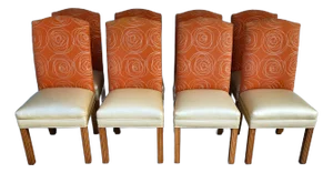Contemporary Modern Dining Chairs Set of 8