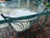 1960s Vintage 1960's Homecrest Wrought Iron Patio Dining Table & 4 Chairs For Sale - Image 5 of 5