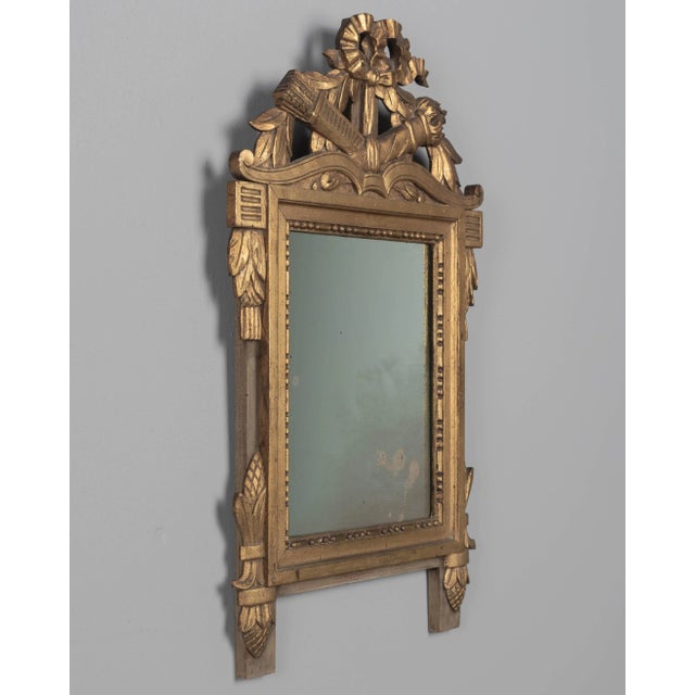 French Louis XVI Style Gilded Mirror For Sale In Orlando - Image 6 of 8