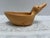 Wood Petite Rustic Carved Wood Duck Bowl Trinket Tray For Sale - Image 7 of 8