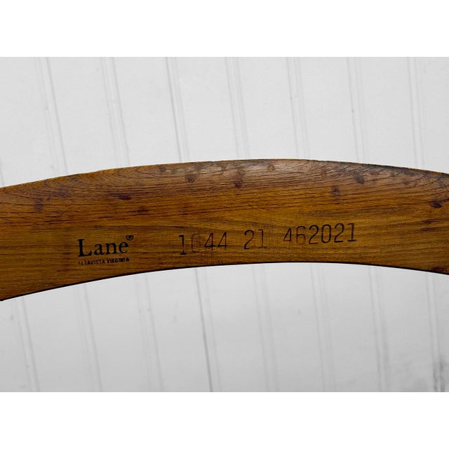 Mid-Century Walnut Sculptural Guitar Pick Side Table by Lane For Sale - Image 13 of 13