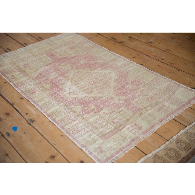Traditional Vintage Distressed Oushak Rug - 2'5" x 4'1" For Sale - Image 3 of 7