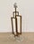 Modern Sculptural Antique Brass Lamp For Sale - Image 4 of 5
