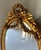Italian Oval Wall Mirror – Gold Leaf Frame With Flowers For Sale In Miami - Image 6 of 9