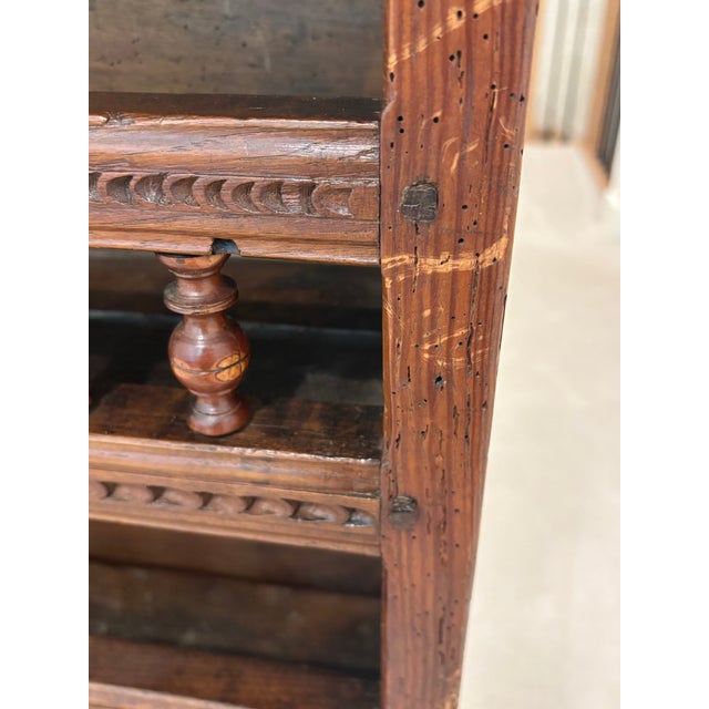 Antique French Breton Baguette Shelf / Étagère a Pain / Antique Breton Bar Shelf / Antique Breton Pantry Shelf For Sale - Image 17 of 18