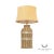 Pottery Barn Wicker and Metal Table Lamp For Sale - Image 13 of 13