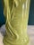 Ceramic Vintage Chartreuse Green Ceramic Vase With Asian Woman Relief For Sale - Image 7 of 10