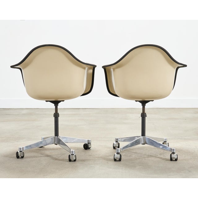 Pair of Mid-Century Charles Eames for Herman Miller Office Chairs For Sale - Image 11 of 18