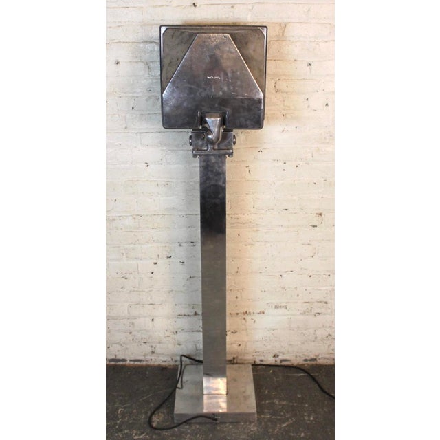 1970s Industrial Floor Lamp For Sale - Image 4 of 10