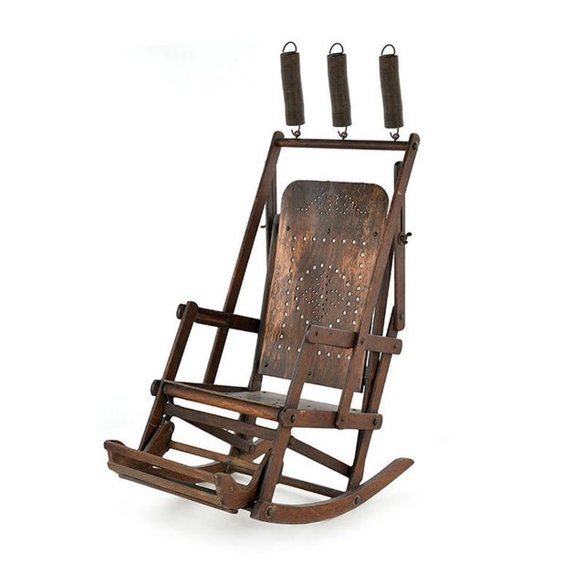 Wooden Rocking Chair for Children For Sale - Image 10 of 10